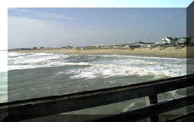 View South from Nags Head Fishing Pier